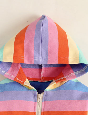 Rainbow Zip-up Hoodie