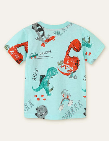 Dinosaur Printed T-shirt