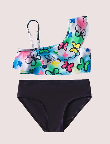 Butterfly Gradient Swimsuit