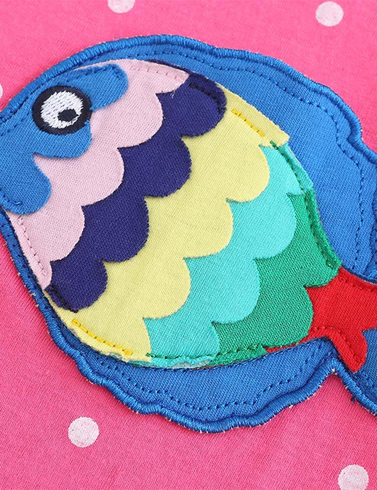 Fish Appliqué Dress - CCMOM