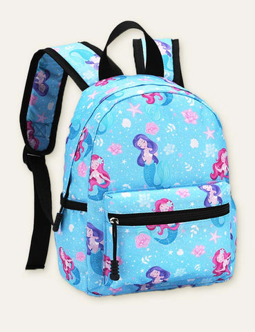 Cartoon Animal Full Printed Schoolbag Backpack