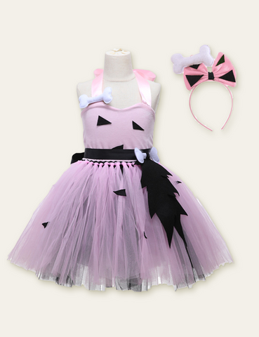 Halloween Three-Dimensional Bone Decoration Party Dress