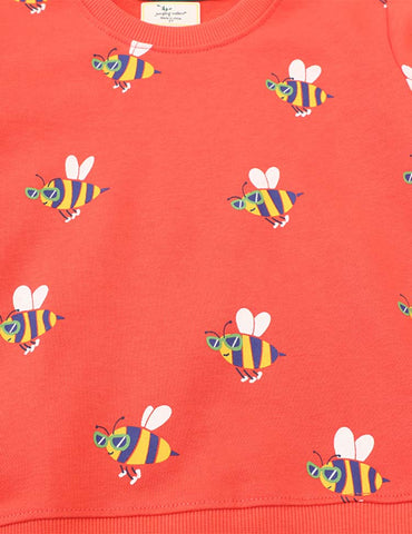 Bee Printed Sweatshirt