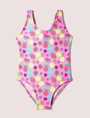 Fruit Printed Swimsuit