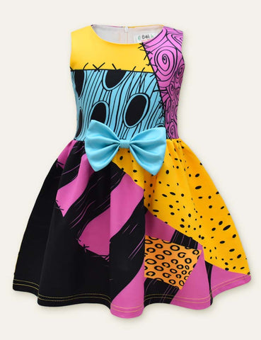 Halloween Bow Party Dress + Crossbody Bag