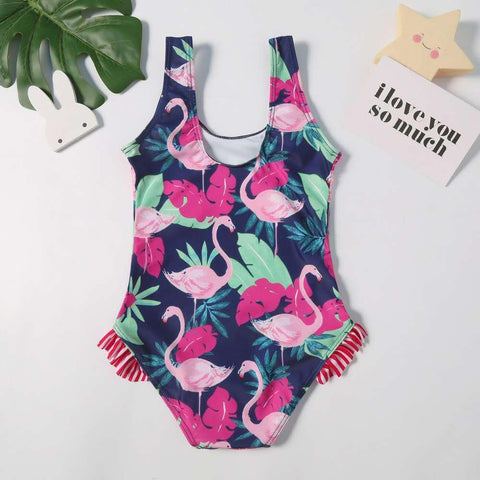 Flamingo Print Swimsuit - CCMOM