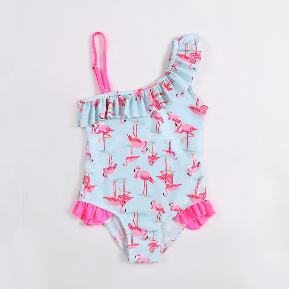 Flamingo Print Swimsuit - CCMOM