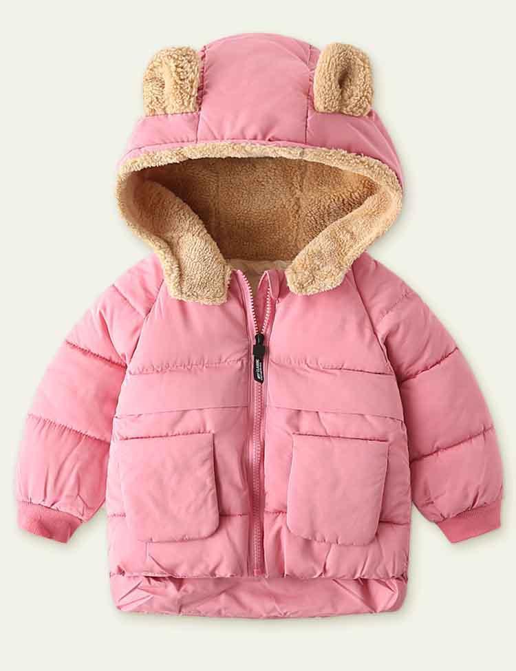 Fleece Zipper Cotton-Padded Jacket - CCMOM