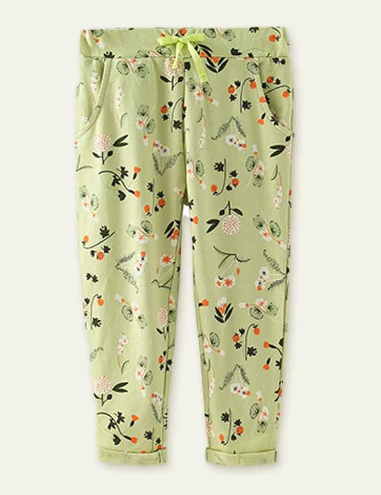 Floral Print Leggings - CCMOM