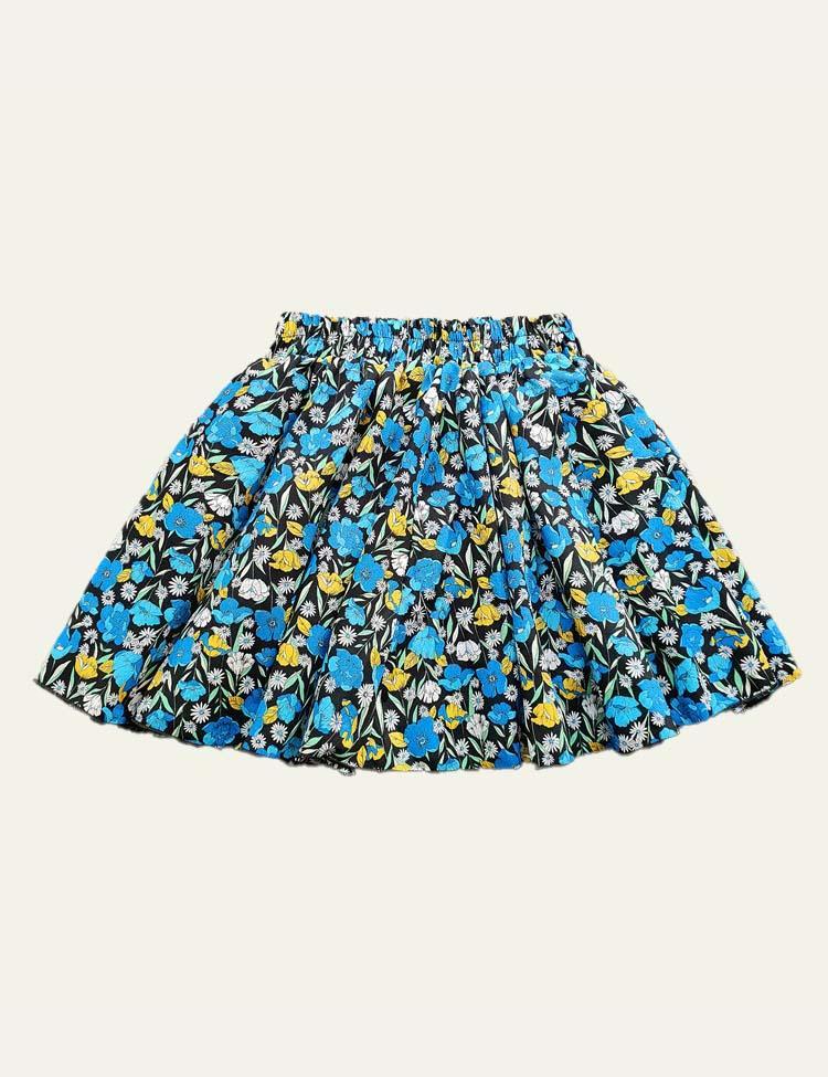 Flower Pleated Skirt - CCMOM