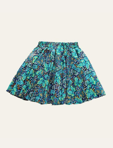 Flower Pleated Skirt - CCMOM