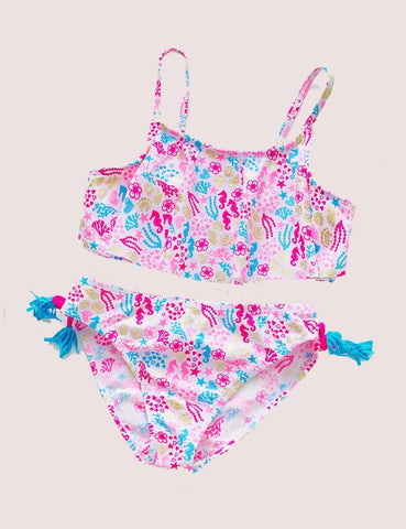 Flower Print Swimsuit - CCMOM