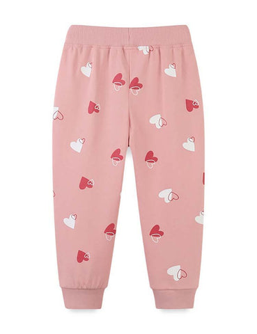 Heart Printing Sweatpants - CCMOM