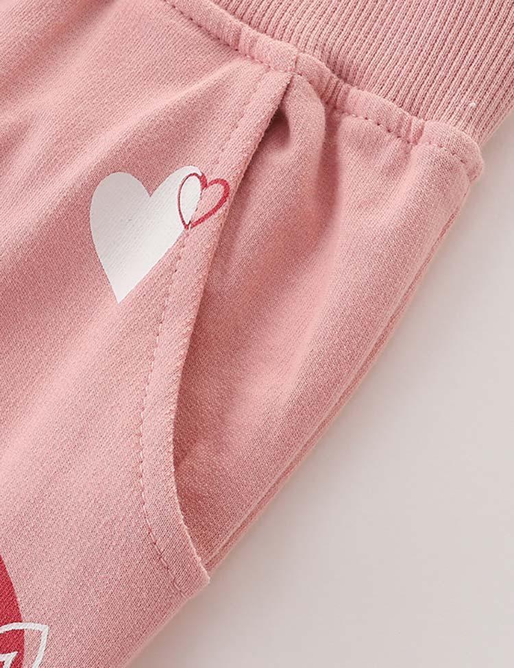 Heart Printing Sweatpants - CCMOM