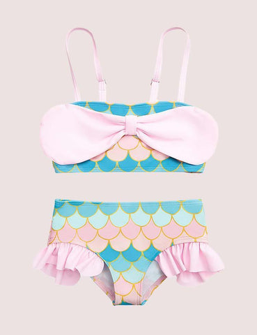 Mermaid Bow Swimsuit - CCMOM