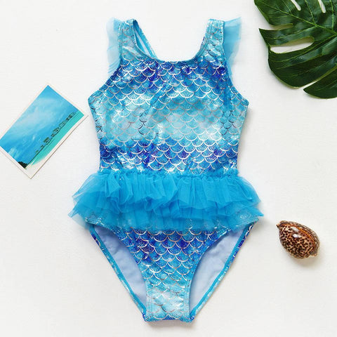 Mermaid One-Piece Swimsuit - CCMOM