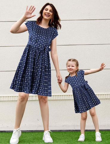 Polka Dot Family Matching Dress - CCMOM