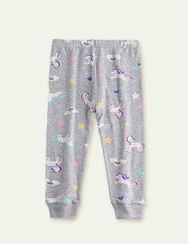 Pure Cotton Cartoon Slim-Fit Cartoon Pajama Pants - CCMOM