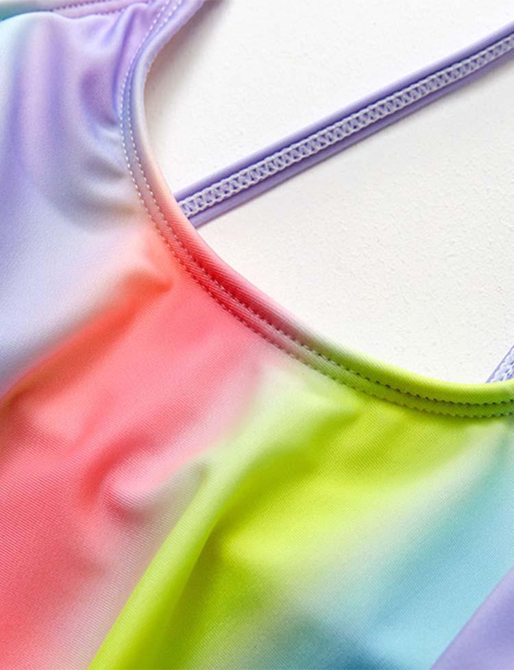 Rainbow Gradient Swimsuit - CCMOM