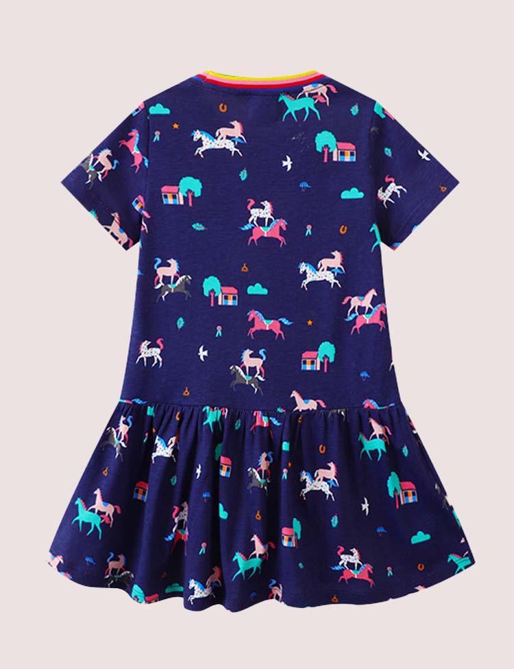 Rainbow Unicorn Dress - CCMOM