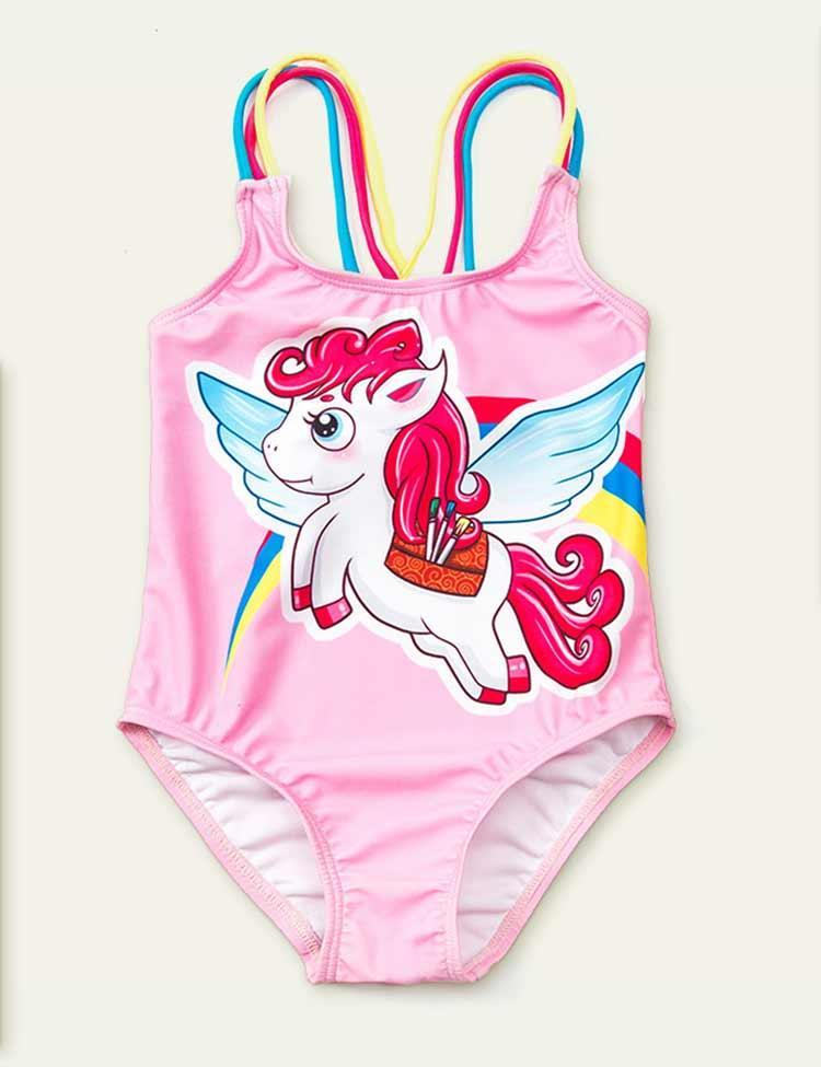 Rainbow Unicorn One-Piece Swimsuit - CCMOM