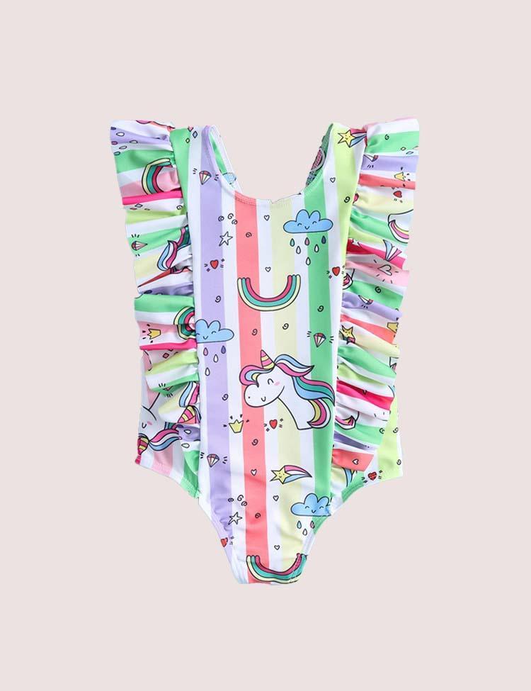 Rainbow Unicorn Swimsuit - CCMOM