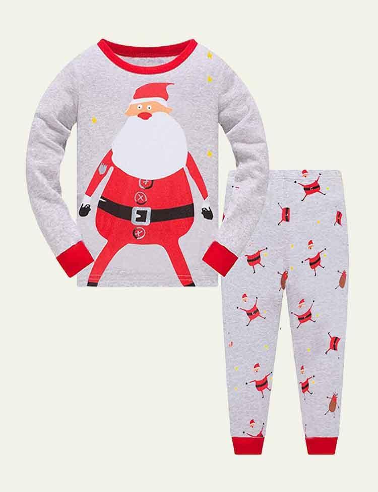 Santa Claus Long-Sleeved pajamas - CCMOM