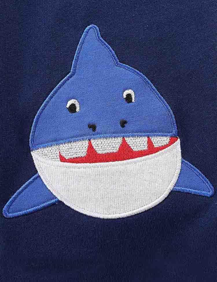 Shark Appliqué Sweatpants - CCMOM