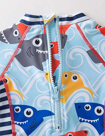 Shark One-Piece Swimsuit Set - CCMOM