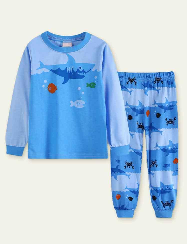 Shark Printed pajamas - CCMOM