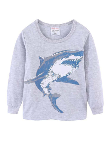 Shark Printed pajamas - CCMOM