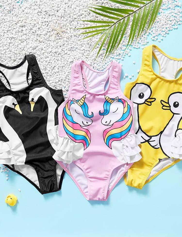 Siamese Cute Unicorn Swimsuit - CCMOM