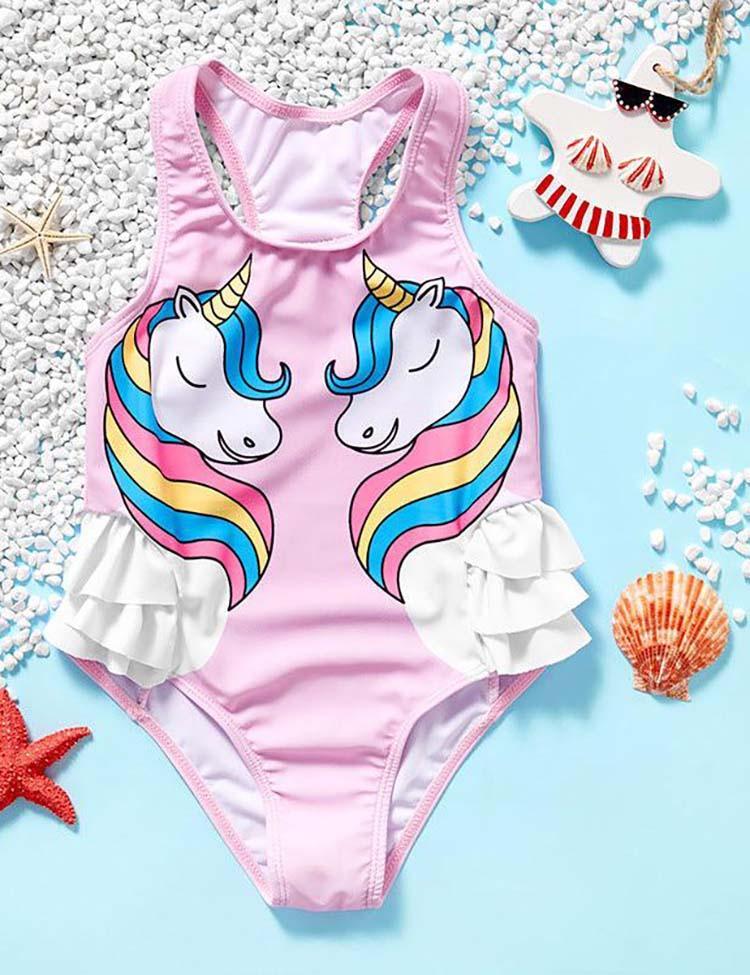 Siamese Cute Unicorn Swimsuit - CCMOM