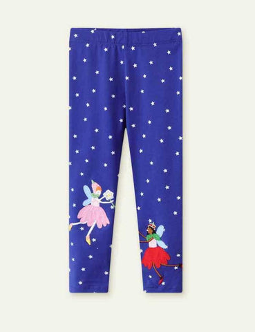 Today Only - Appliqué Leggings - CCMOM