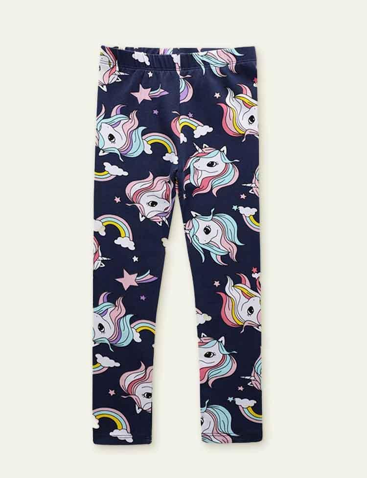 Unicorn Printed Leggings - CCMOM