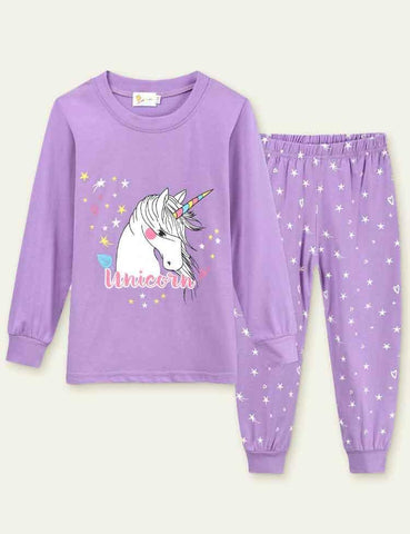 Unicorn Printed pajamas - CCMOM