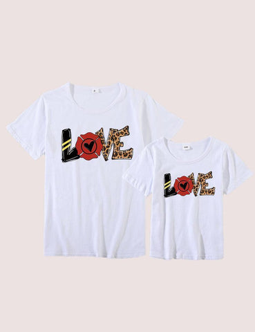 Leopard Family Matching T-shirt - CCMOM