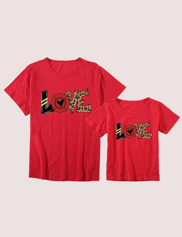 Leopard Family Matching T-shirt - CCMOM