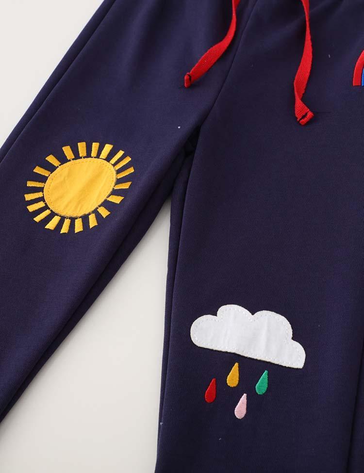 Weather Appliqué Sweatpants - CCMOM