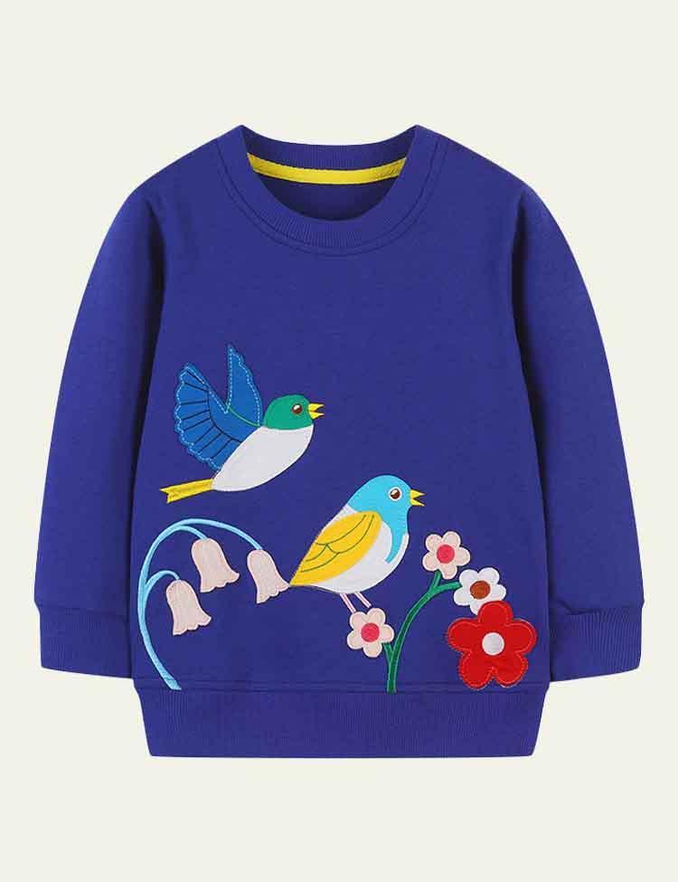 Woodland Animals Appliqué Sweatshirt - CCMOM