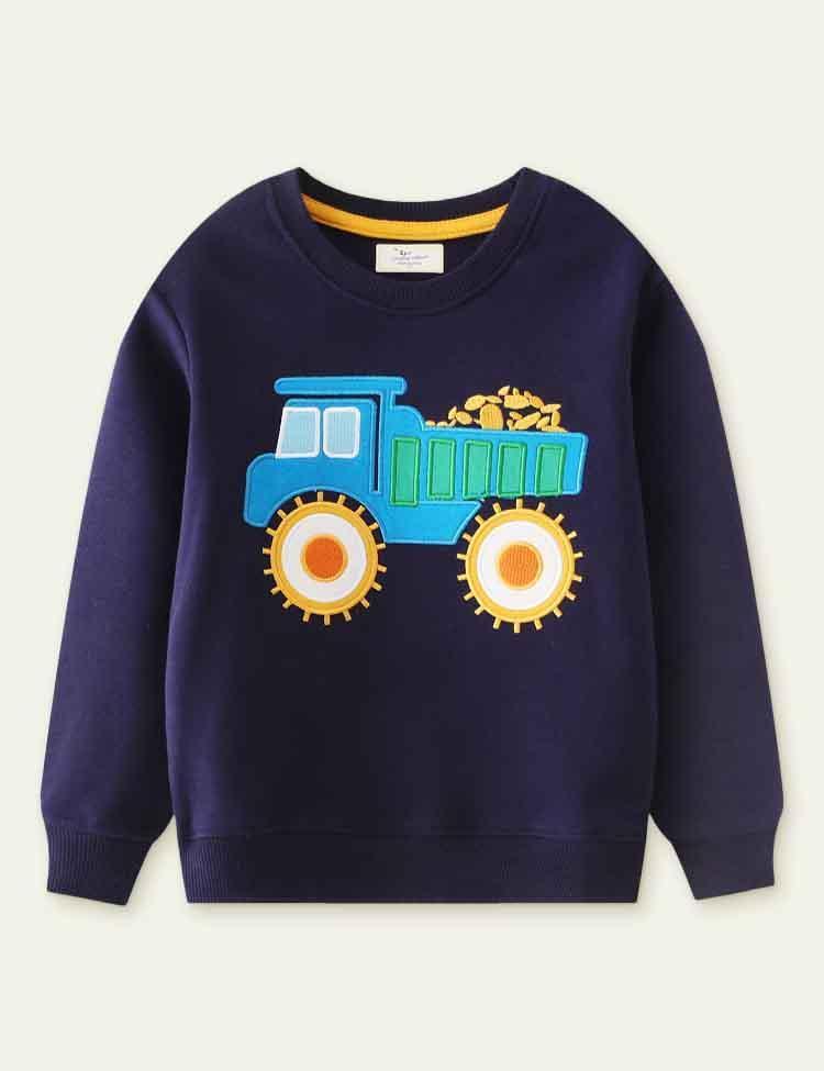 Woodland Animals Appliqué Sweatshirt - CCMOM