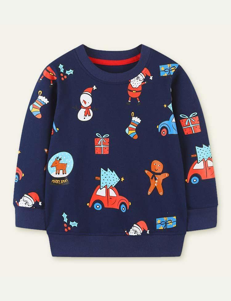 Woodland Animals Appliqué Sweatshirt - CCMOM