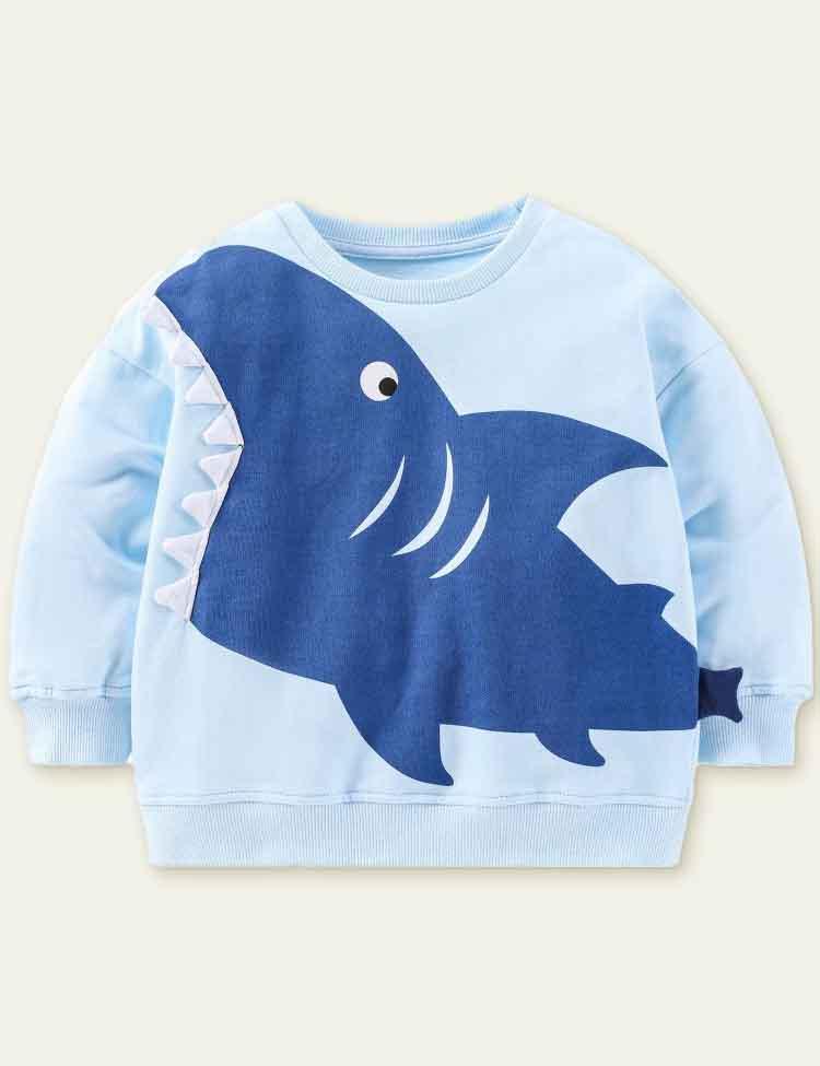 Woodland Animals Appliqué Sweatshirt - CCMOM