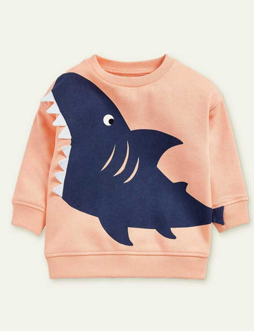 Woodland Animals Appliqué Sweatshirt - CCMOM