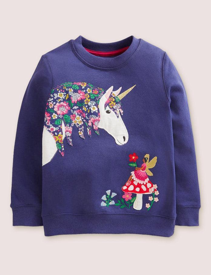 Woodland Animals Appliqué Sweatshirt - CCMOM